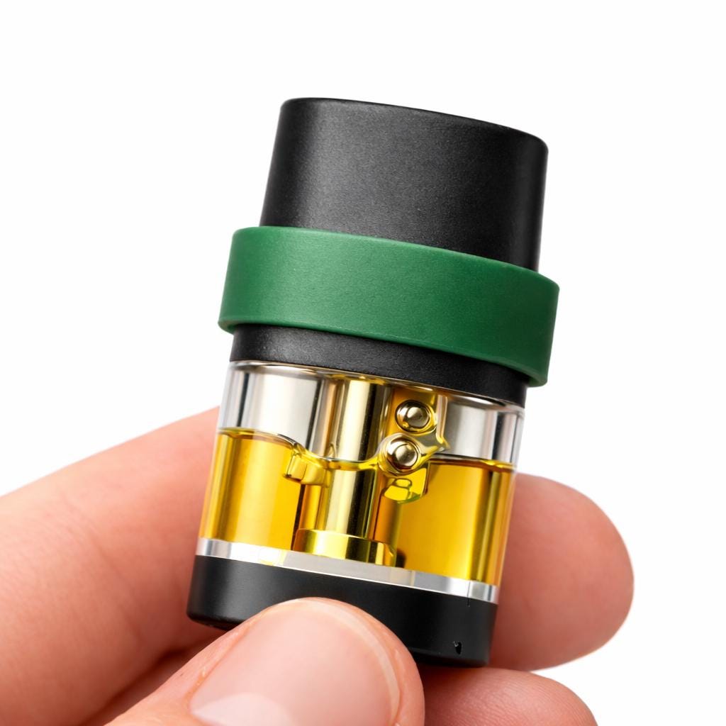 Pod Label (No Text), Color-Coded Identifier for Stiiizy Pods