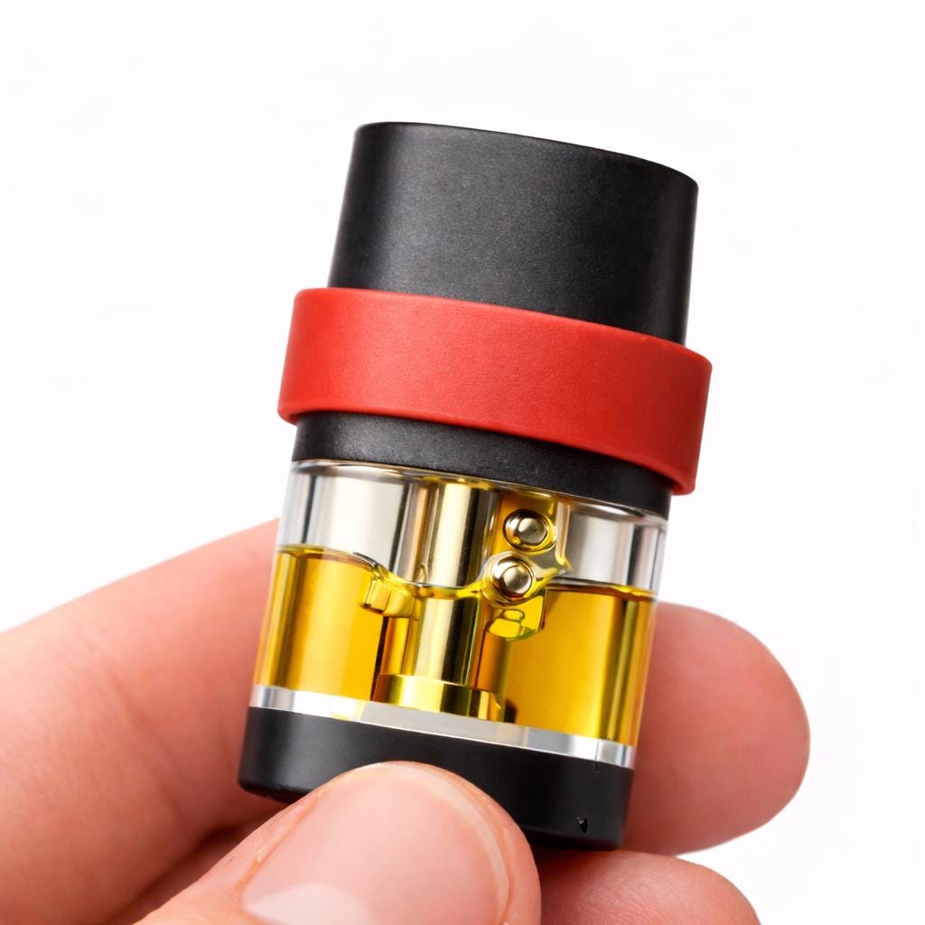 Pod Label (No Text), Color-Coded Identifier for Stiiizy Pods